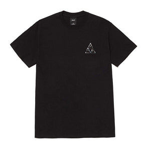 HUF Holoshine Foil Triple Triangle T-Shirt Black
