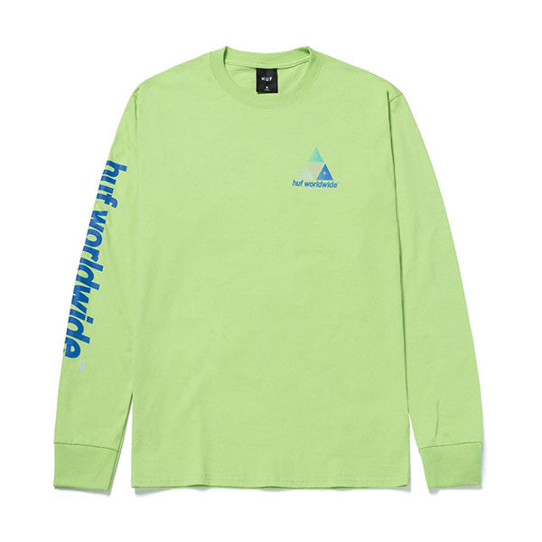 Håndværker At afsløre oversættelse HUF Prism Logo Sportif Long Sleeve T-Shirt Lime – Xtreme Boardshop  (XBUSA.COM)