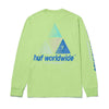 HUF Prism Logo Sportif Long Sleeve T-Shirt Lime