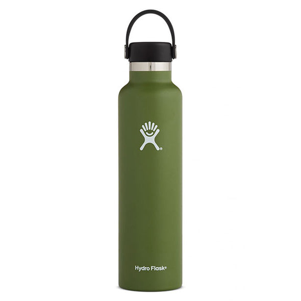 Hydro Flask Standard Mouth 24 oz Insulated Water Bottle Olive - Xtreme Boardshop (XBUSA.COM)