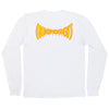 Independent Spanning L/S T-Shirt White