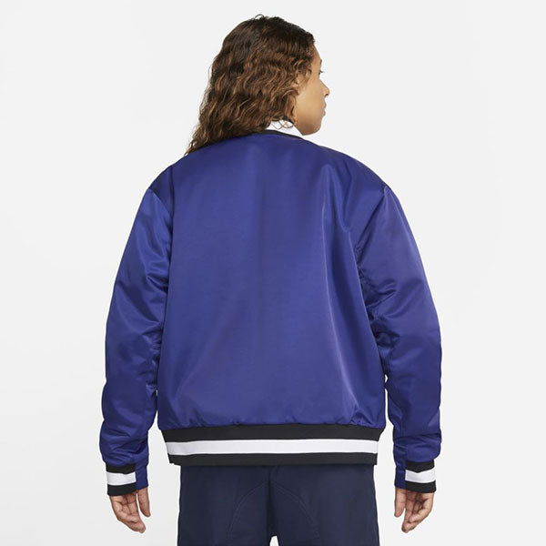 Nike SB Baseball Varsity Jacket Deep Royal Blue/Black/White/White ...