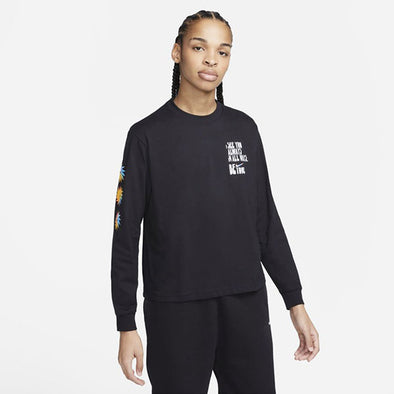 Nike SB Women's Be True LS Tee Black