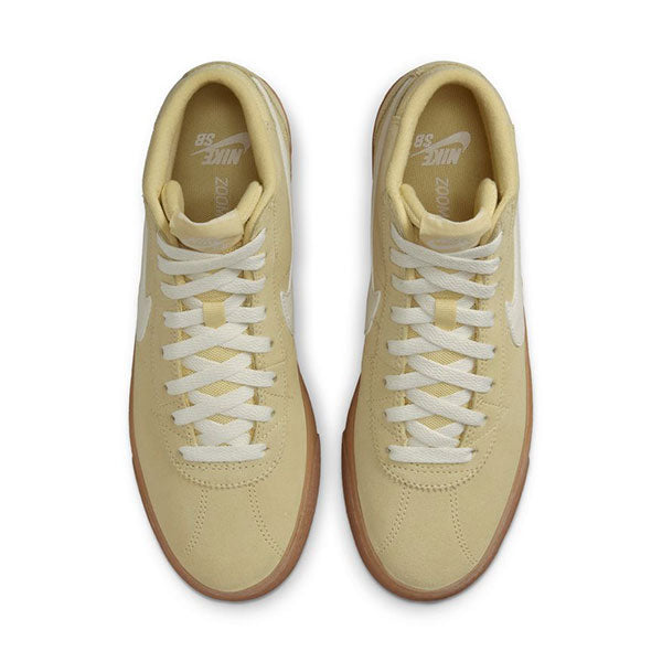 Nike SB Women's Bruin Mid Lemon Wash/Lemon Wash/Gum Light Brown/Sail