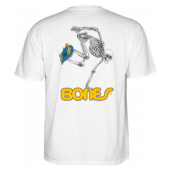 Powell Peralta Skateboarding Skeleton T-shirt White