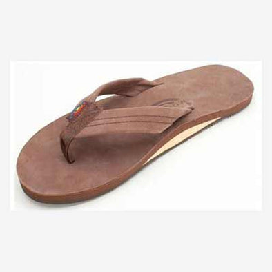 Rainbow Sandals Leather Single Espresso (Men) - Xtreme Boardshop (XBUSA.COM)