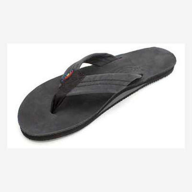 Rainbow Sandals Leather Single Black (Women) - Xtreme Boardshop (XBUSA.COM)
