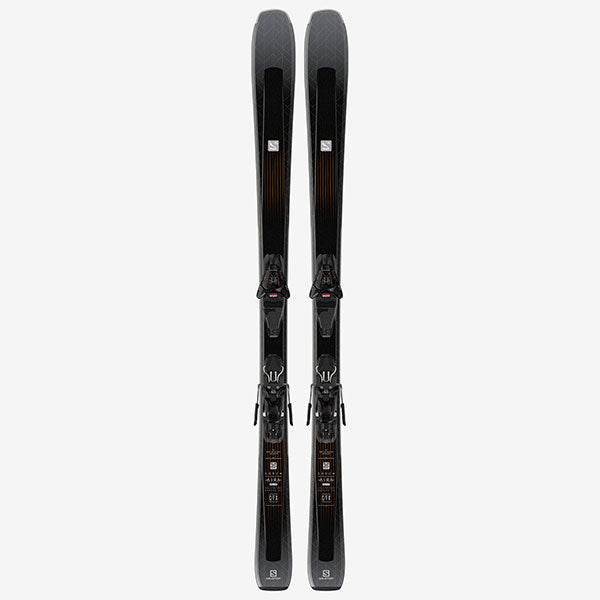 salomon aira 76 cf womens skis Salomon 2020 Women's E AIRA 76 CF + L10 GW L80 Black -