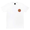 Santa Cruz Classic Dot Chest Regular S/S T-Shirt White