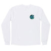 Santa Cruz Wave Dot L/S T-Shirt White