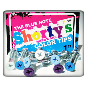Shorty's Color Tips Hardware 1" Phillips Blue Note