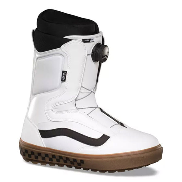 Vans 2021 Men's Aura OG Snowboard Boot White/Gum