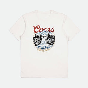 Brixton Coors Rocky S/S Tailored Tee Off-White
